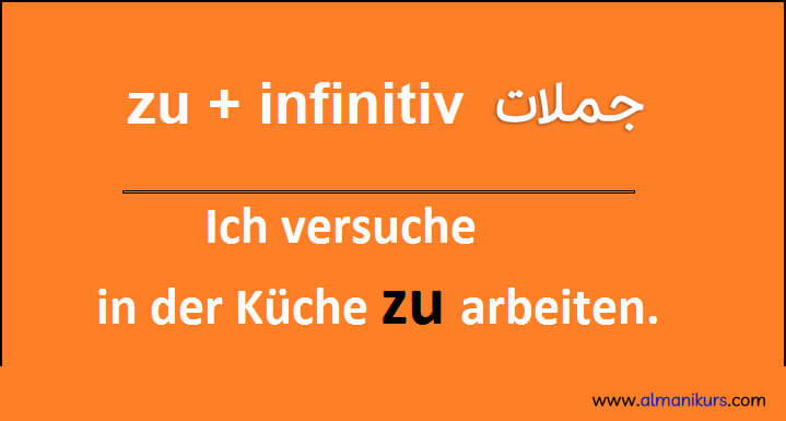 گرامر zu infinitiv در آلمانی
